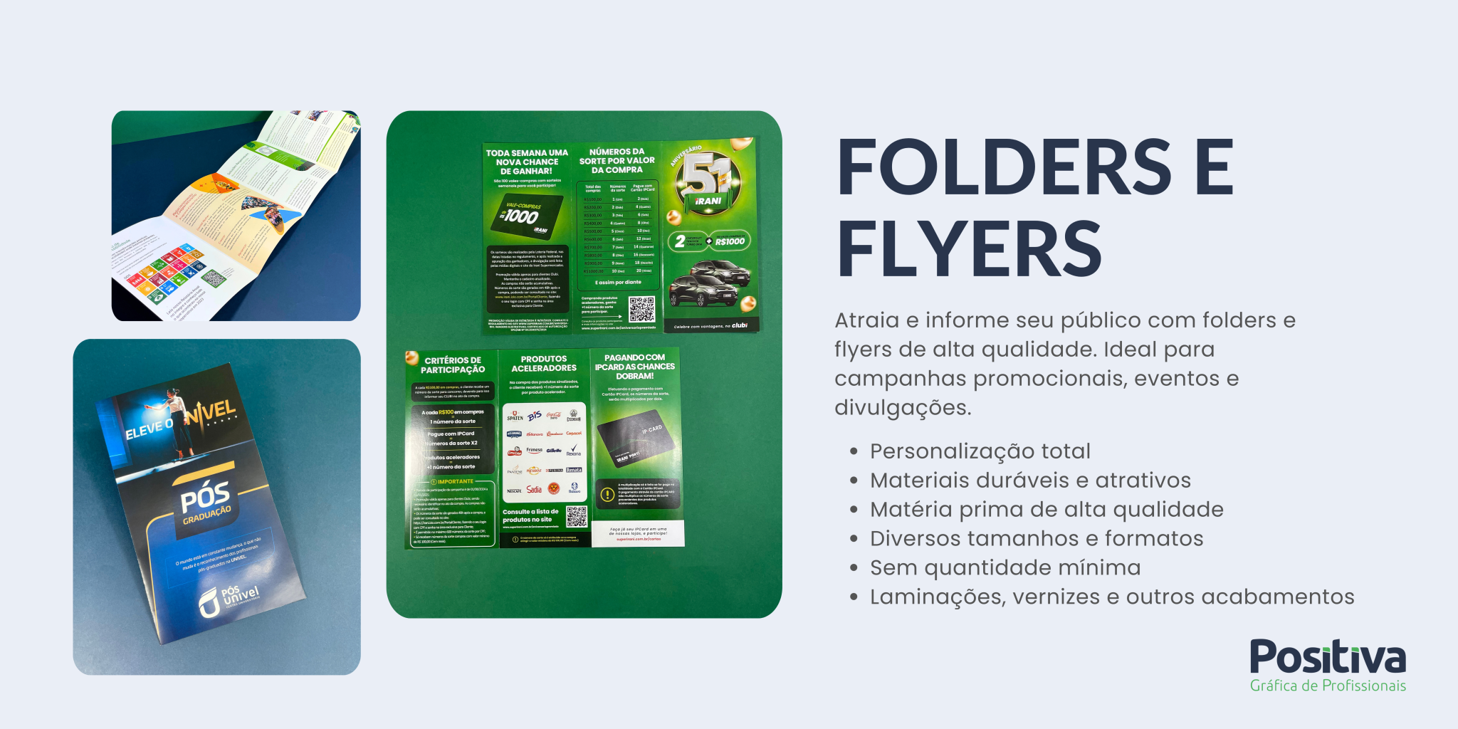 Folders e Flyers